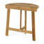 Table bistro pliante d'extérieur en bois d'acacia