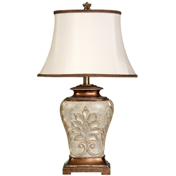 Visual Comfort Crystal & Brass Table Lamp - KD 20 - 22 Tall 