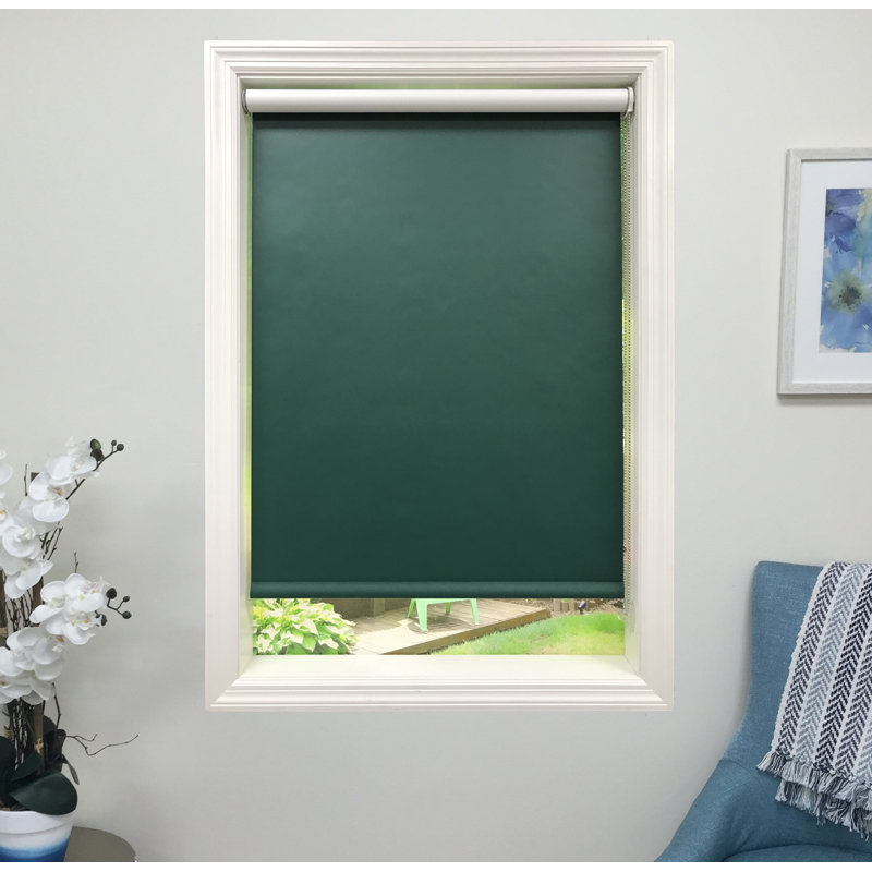 Blackout Roller Shade, 52.5"W, 48"L
