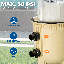 Filtre de natation enterré XtremepowerUS Maximum Clean - beige