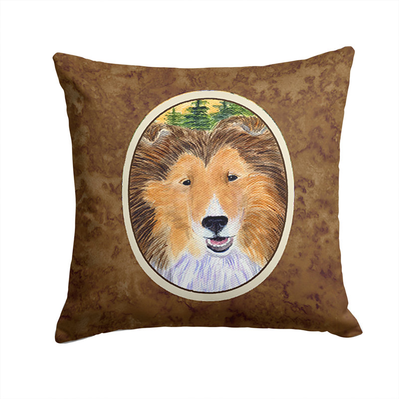 Coussin décoratif intérieur/extérieur sheltie