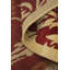 Red Floral Indian Area Rug 7x10