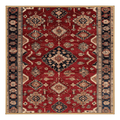 Tapis brun lavable à la machine