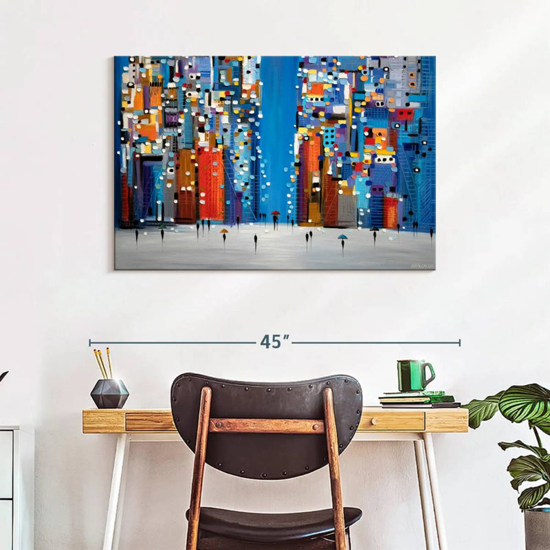 Avery Night Square, 26" H x 39" W