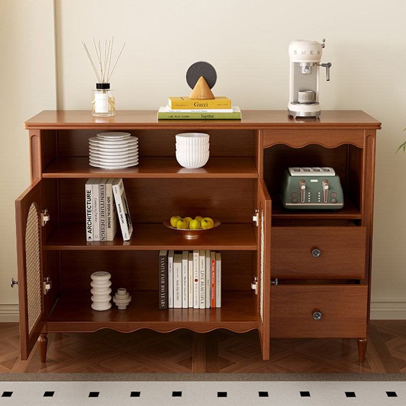 Buffet haut de gamme rétro de style français, Brun