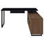 Bureau d'ordinateur en L