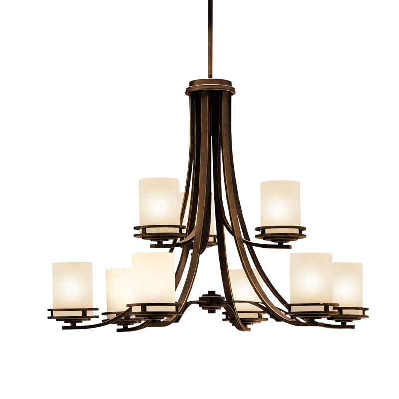 Hendrik 9 - Light Dimmable Tiered Chandelier