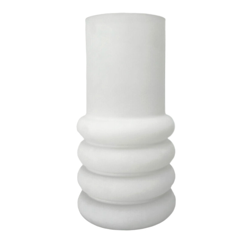 Vase de table Kabel, Blanc