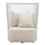 Chaise d'appoint beige
