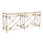 Arrow 78'' W Glass Console Table