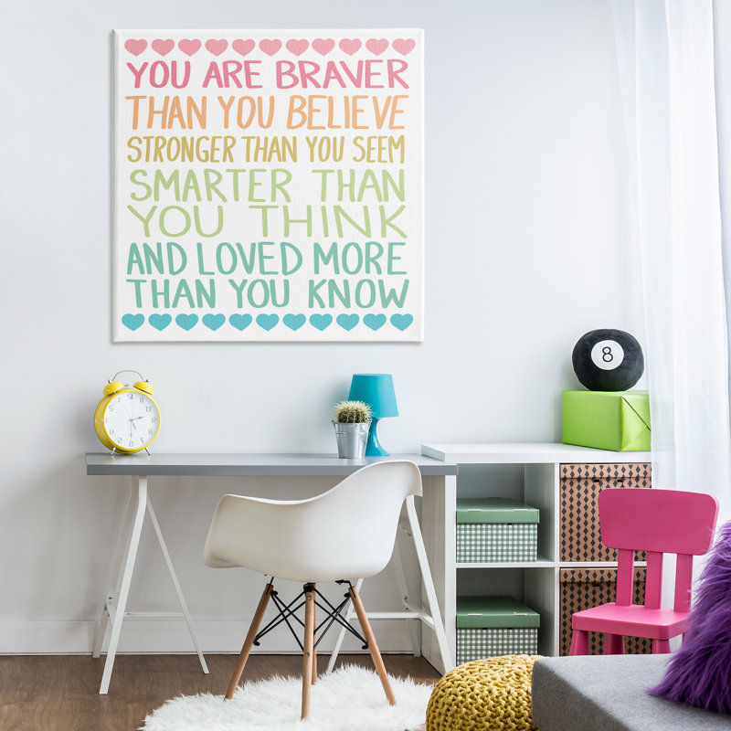 «Rainbow Confidence Expressions», conception par Sweet Melody Designs, H 36 po x l 36 po