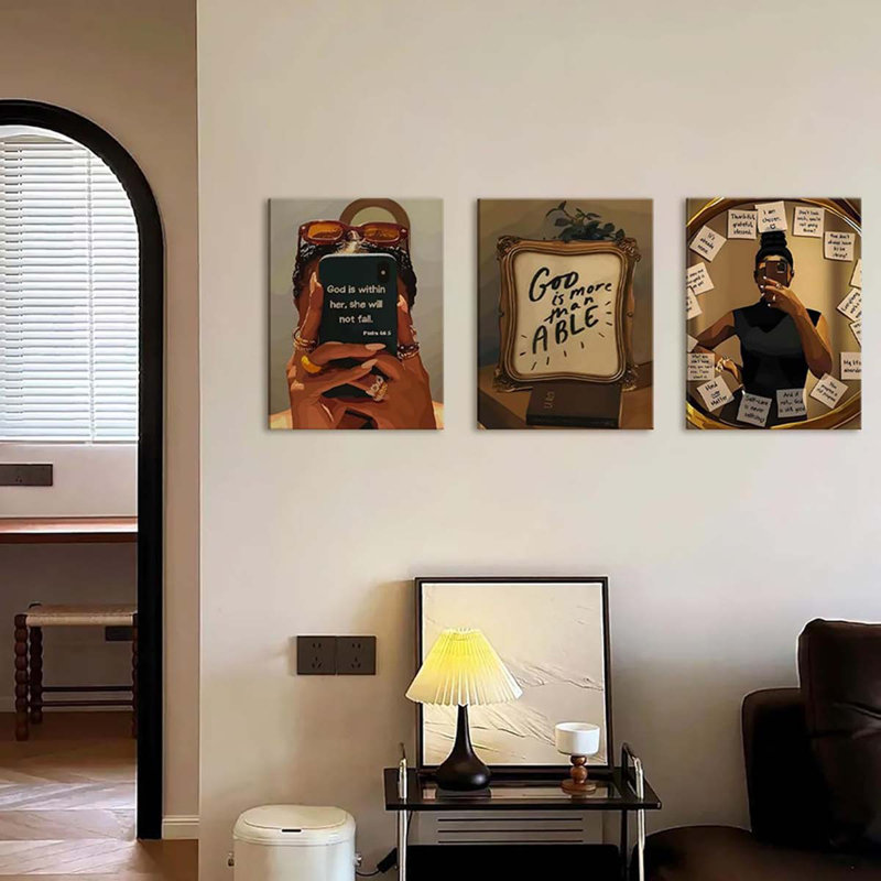 3 Piece Wrapped Canvas Print