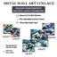 Rasco - ensemble d'art abstrait mural de 5