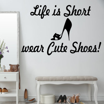 Text & Numbers Wall Decal