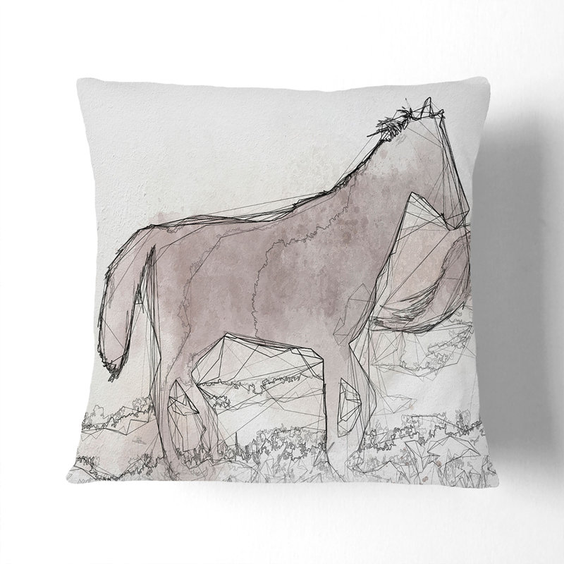 Square Cushion, 40cm H x 40cm W x 15cm D