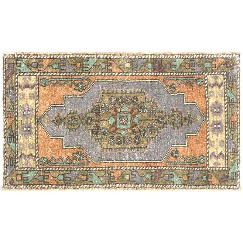 Yastic One-of-a-Kind Rectangle 1'9" X 3' Hand Knotted Area Rug