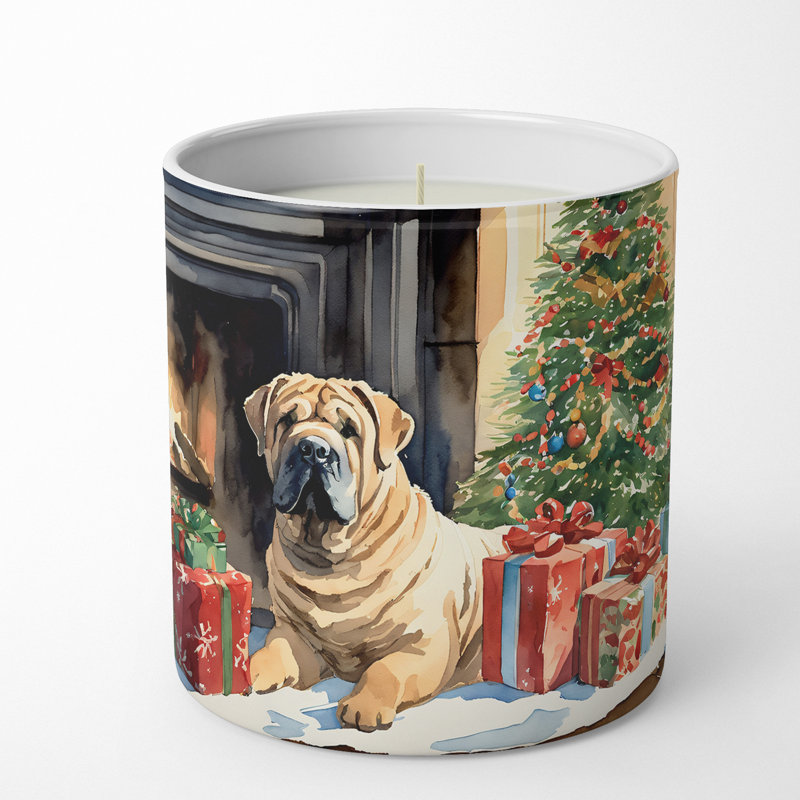 Bougie décorative Shar Pei