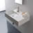 Scarabeo By Nameeks Teorema 17.32'' Bright White Ceramic Rectangular Vessel, Wall Mount Bathroom Sink with Overflow-24746196