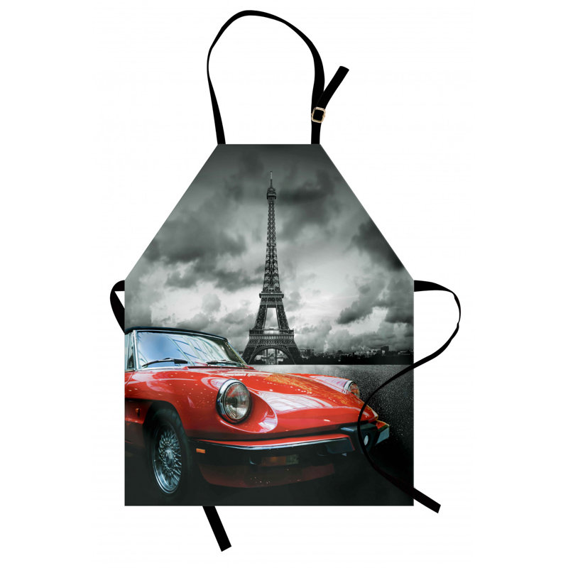 Tablier de voiture italienne en tour eiffel