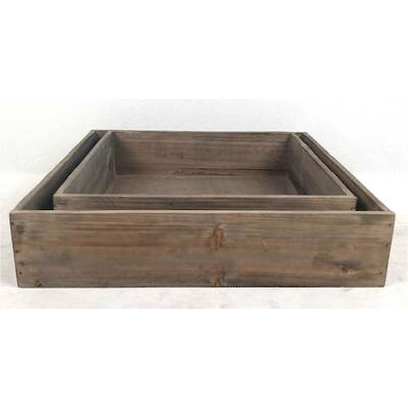 Loon Peak® Decorative Bin, 4" H x 14" W x 14" D