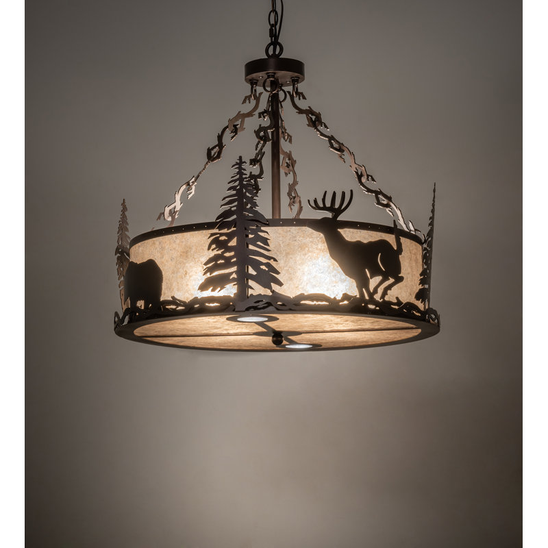 Wildlife 6 - Light Chandelier
