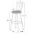 Lamoille Swivel Upholstered Adjustable Height Counter Stool with Metal Frame-798188684-761685686