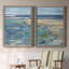 Breakwater - Ensemble de 2 reproductions d'art sur toile encadrées-851360830-851360828