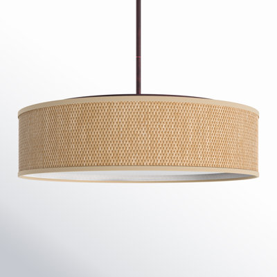 Jessalyn 5 - Light Metal Dimmable Drum Chandelier