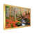 Impression dorée sur toile encadrée