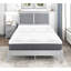 Très grand matelas 12 po - Gel de thé - Pochettes en mousse