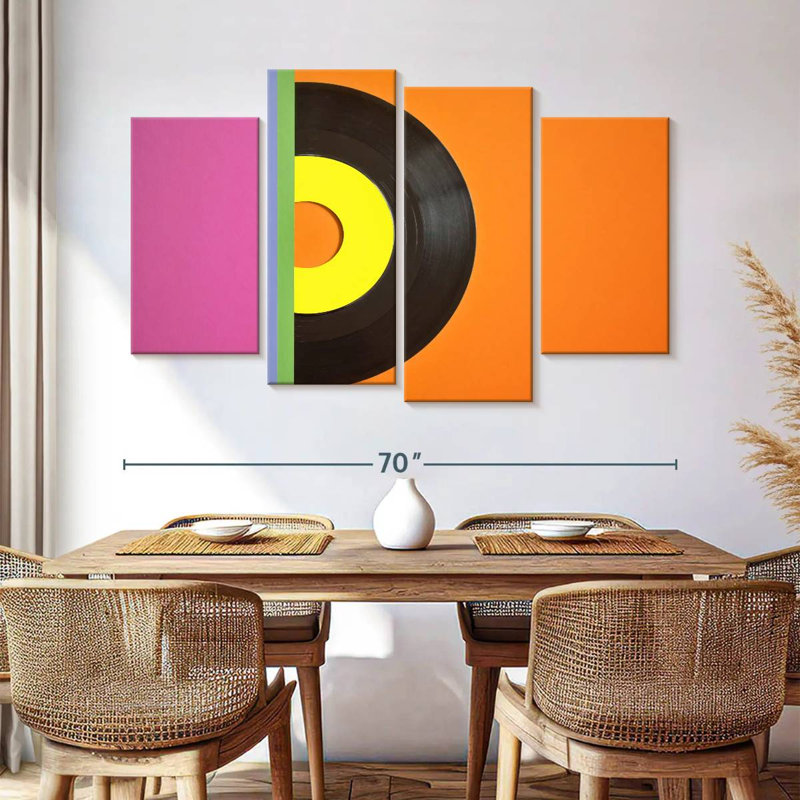 Abarca Vinyl Record Cover, 42" H x 68" W