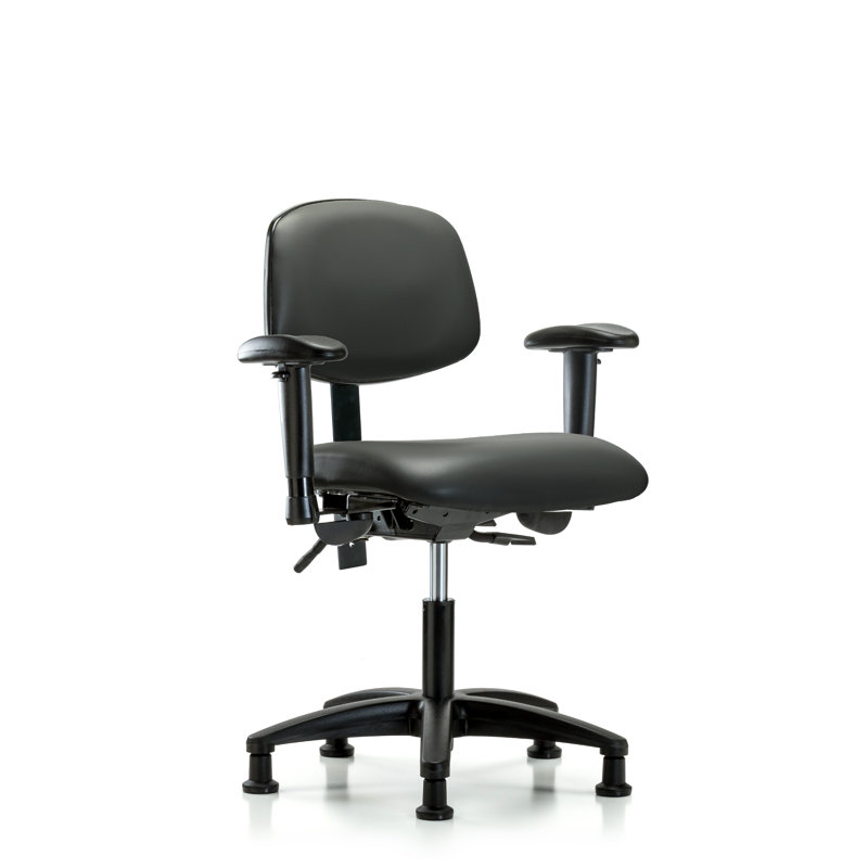 Arwen Task Chair, Casters, Not Tilt Included, Carbon