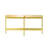 Debrah Modern Burl Wood Handcrafted Coffee Table