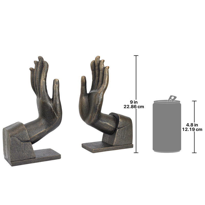 Divine Offering Sculptural Bookends