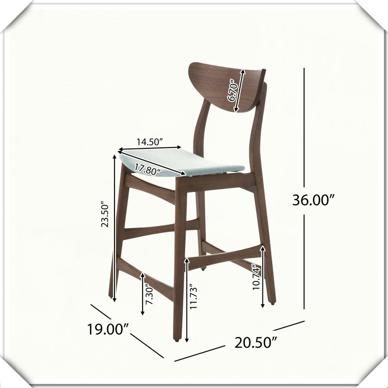 Chaise à hauteur de comptoir Élégante, confortable, durable, pratique, robuste, polyvalente