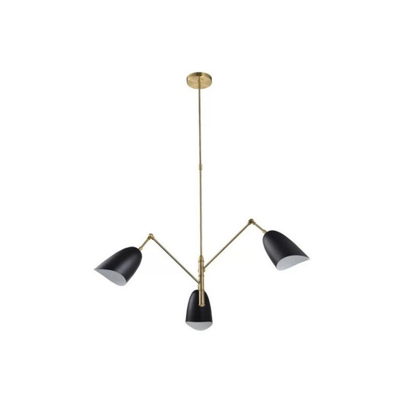 Lustre géométrique à 3 lumières Northome, L 41 po x P 41 po