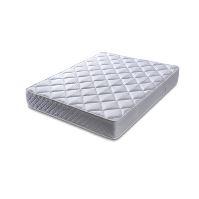 Premium Dual-Sided Mattress, Firm & Soft, 35.4 x 74.8 x 10.2 inches | Special Woven Fabric Cover, Multi Spring System | Comfortable Sleep for All Types of Sleepers, Elegant White Design, Assembled