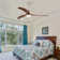 52'' Solid Wood Ceiling Fan with LED Lights