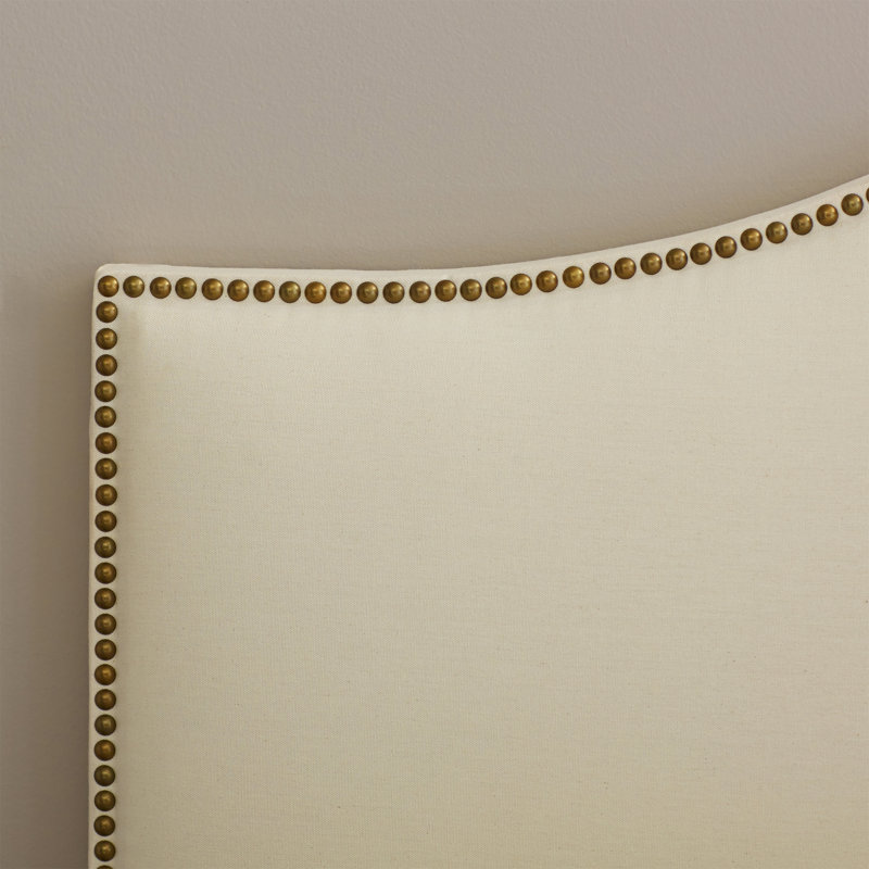 Tête de lit tapissier , Simple, Taupe