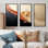 Champagne Glass Contrast Bubbles - Champagne Wall Art