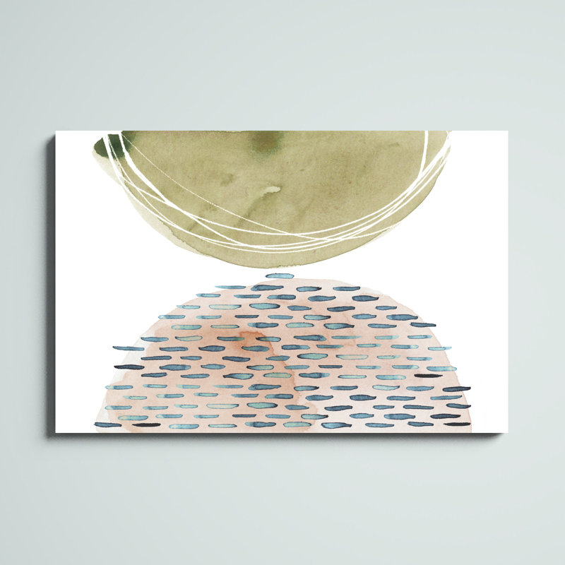 «Up and over I», reproduction d'art sur toile tendue, H 32 po x l 48 po