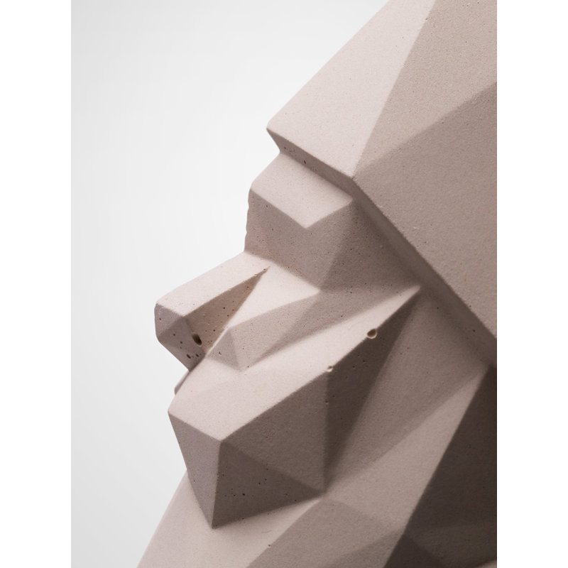 Rodrigez Fantasy & Sci-Fi Garden Statue, 36cm H x 13cm W x 10cm D, Dove Grey