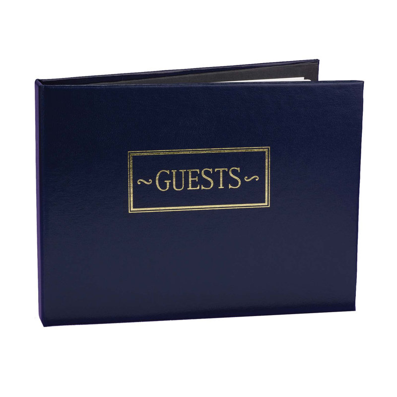 Paper Guest & Commemorative Book, Navy