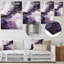 Décoration murale électrique en marbre encre d'art II-683498119