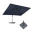 Parasol rectangulaire en porte-à-faux 132 x 108 avec tissu recyclé résistant à la décoloration et rotation à 360 degrés-846248975
