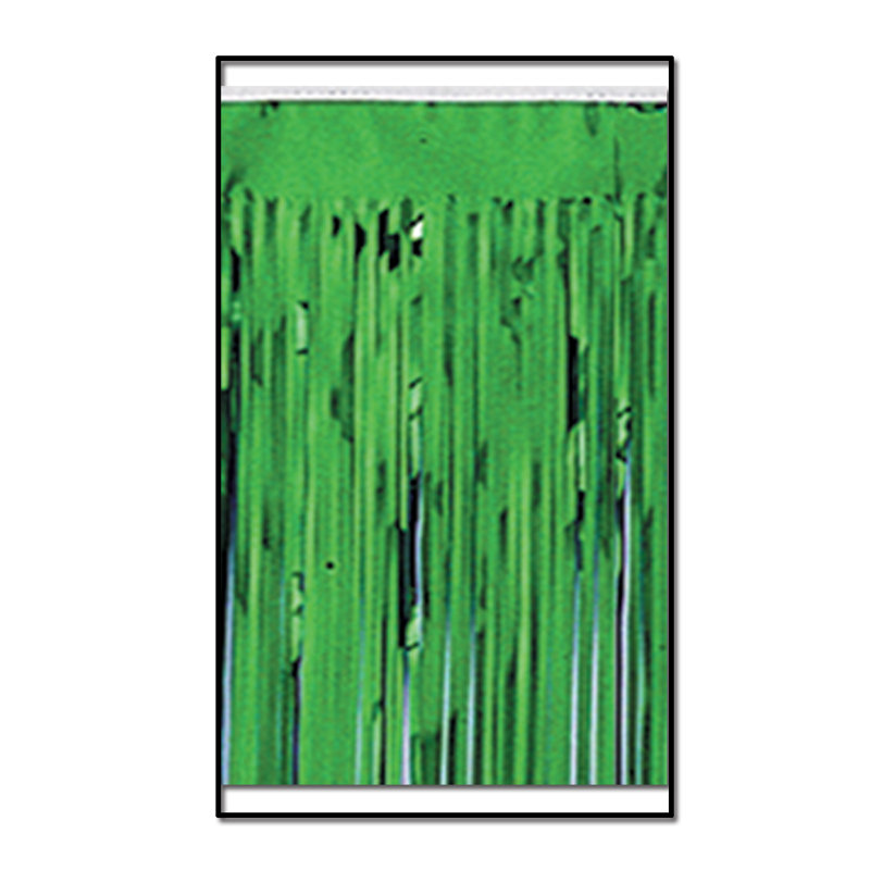 Forontenac Sheer Curtain Single Panel, Green