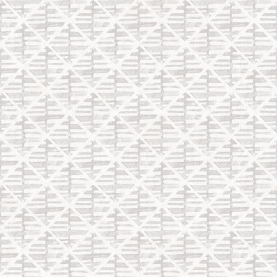 Bazaar Geometric Block Print Design 33' L x 21" W Wallpaper Roll