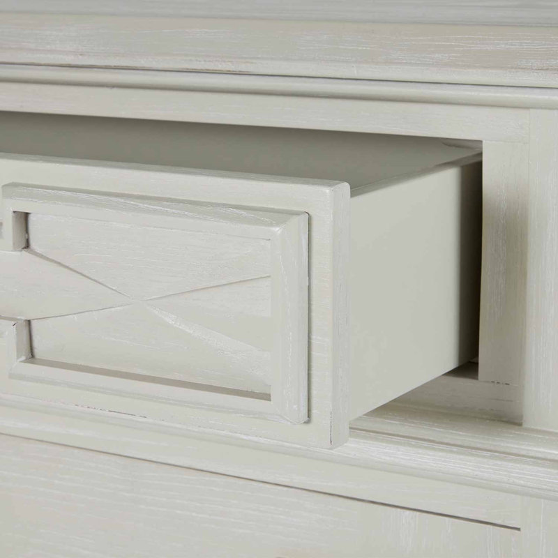 Ezekiel 2 - Door Accent Cabinet, Cerused Ash