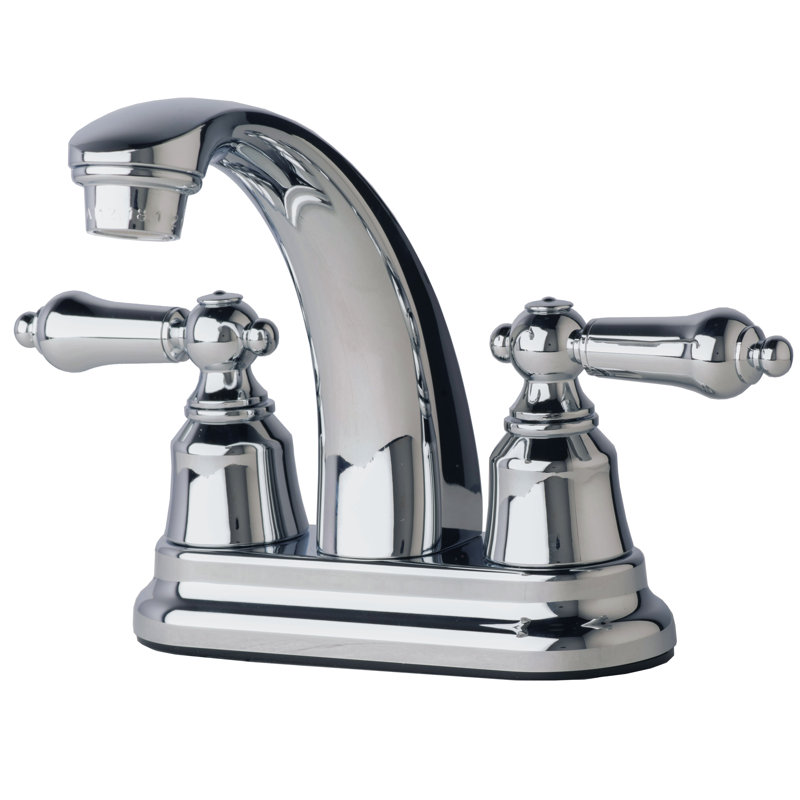 RV/Mobile Home Centerset Bathroom Faucet, Chrome