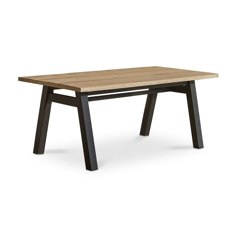6 Seater Wooden Garden Dining Set , 7 pieces: 6 Chairs, Table, With Cushions